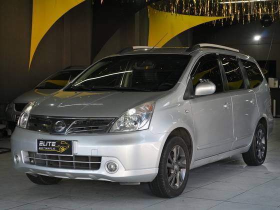 NISSAN GRAND LIVINA 1.8 SL 16V FLEX 4P AUTOMÁTICO NISSAN GRAND LIVINA 1.8 SL 16V FLEX 4P AUTOMÁTICO